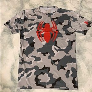 Under Armour Compression Heatgear spiderman marvel
